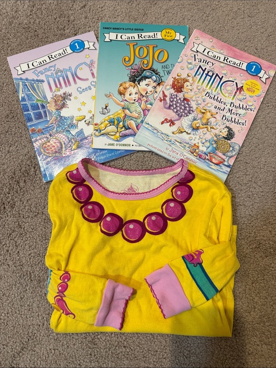 Fancy Nancy Other - Fancy Nancy Bundle - 3 Books + Long Sleeve Shirt